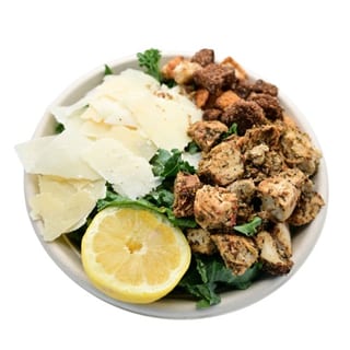 Kale Jerk Chicken Caesar Salad