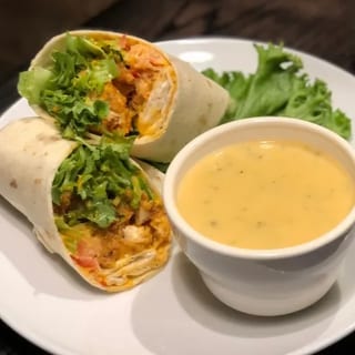 Small Soup 4oz, Chicken Caesar Wrap
