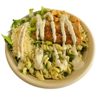 Roasted Salmon Pasta
